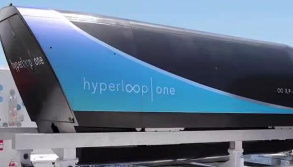 Hyperloop elaboró un sistema de transporte terrestre basado en cápsulas que irán a 1.200 kilómetros (Foto: captura de YouTube)