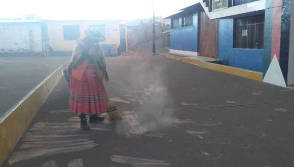 Erupción del volcán Ubinas: Defensoría  supervisa atención a población afectada