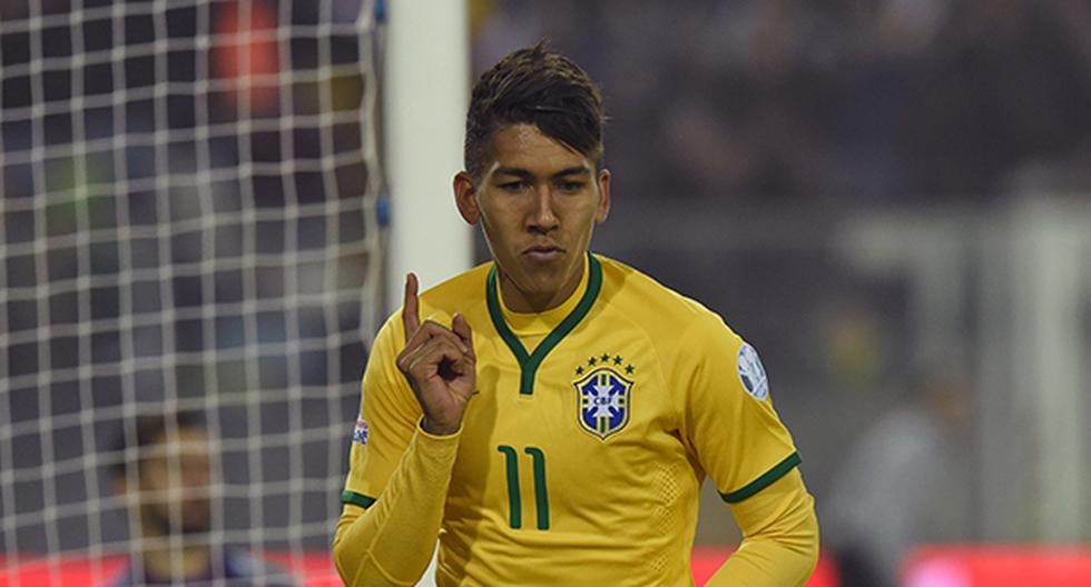 Firmino se reinvindicó con su selección (Foto: AFP)