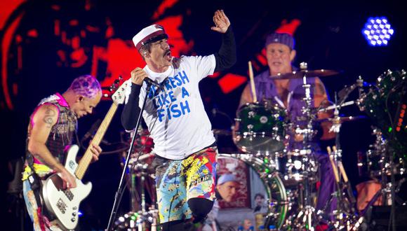 Red Hot Chili Peppers recibirá homenaje en los Video Music Awards 2022 de MTV. (Foto: Nils Meilvang / SCANPIX DENMARK / AFP)