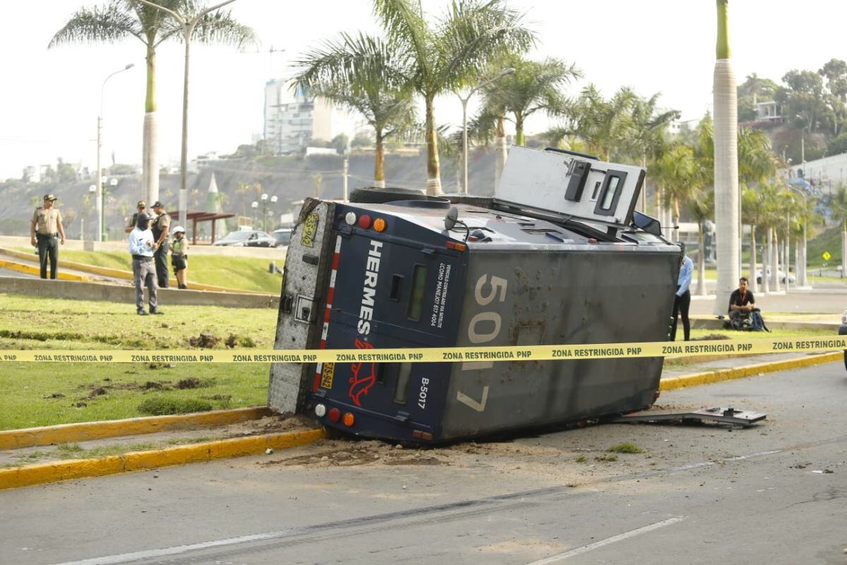 Las causas del accidente en Chorrillos se investigan. Fotos: Joseph ángeles/ @photo.gec