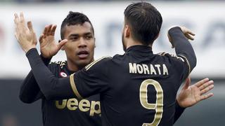 Juventus goleó 4-0 al Chievo con doblete de Morata (VIDEO)