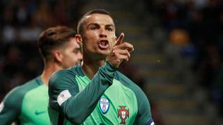 Cristiano Ronaldo imparable: anotó doblete para Portugal frente a Letonia