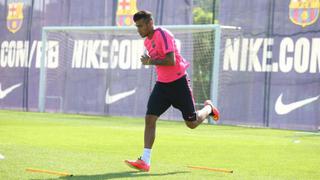 Neymar volvió a los entrenamientos con el Barcelona