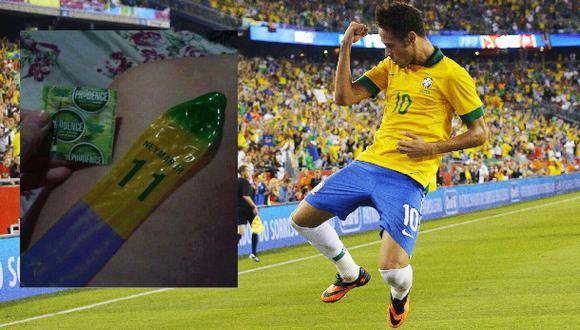¿Tributo a Neymar? Lanzan condones con su nombre por el Mundial