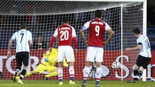 Lionel Messi: de penal marcó su primer gol en esta Copa América