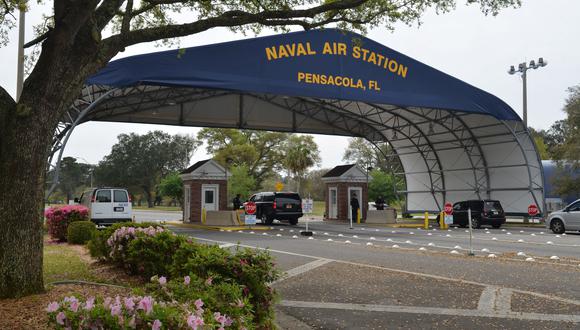 Tiroteo en Florida:  Confirman dos muertes en ataque en base naval de Pensacola, incluido el autor, además de 11 heridos. Foto: Reuters