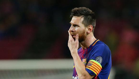 Lionel Messi: ¿qué era el peculiar objeto que se llevó a la boca? (Foto: AFP)