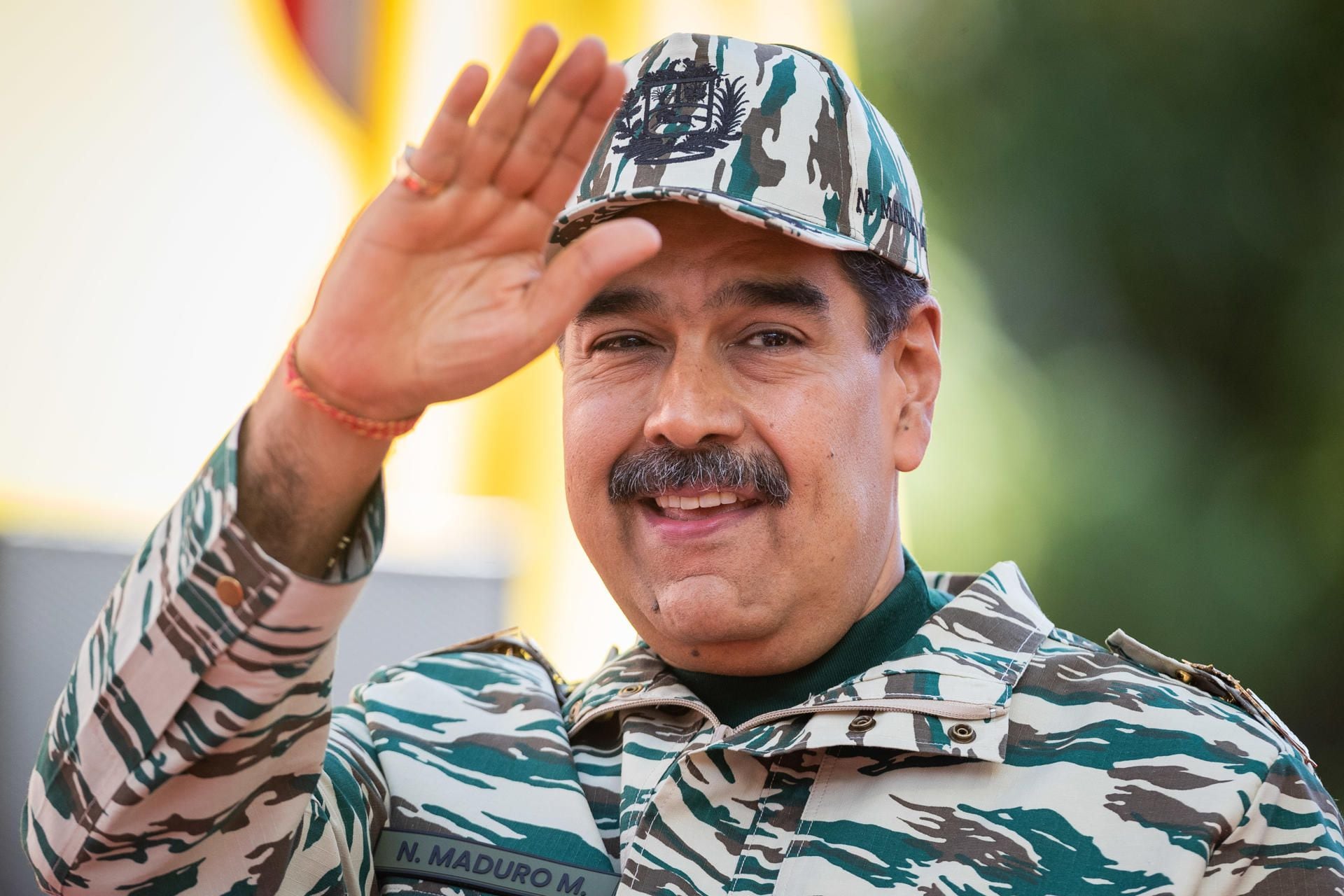 The president of Venezuela, Nicolás Maduro, speaks in Caracas.  (EFE/ Rayner Peña R.).