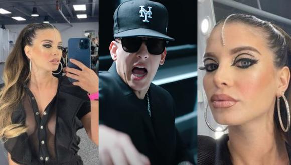Flavia Laos señaló que tuvo que firmar un contrato de exclusividad y confidencialidad para poder participar en el videoclip de "Problema", el nuevo tema de Daddy Yankee. (Fotos: Instagram @flavialaosu/ Sony Music)