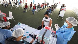 Más de 26 millones 844 mil peruanos ya fueron vacunados contra el COVID-19