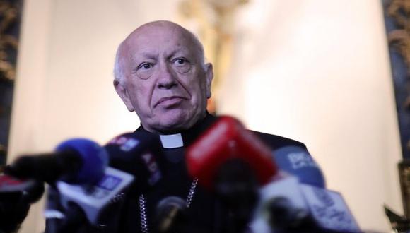 El arzobispo de Santiago, Ricardo Ezzati, fue citado a declarar como sospechoso, por el presunto delito de encubrimiento en casos de abusos sexuales. (Foto: EFE)