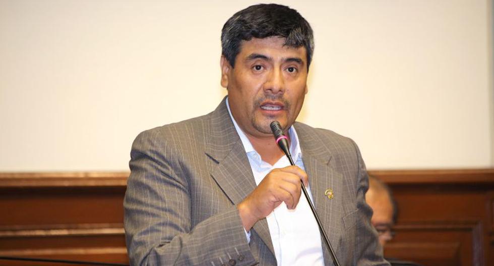 Wilder Ruiz es el más reciente disidente de Gana Perú (Foto: Congreso)