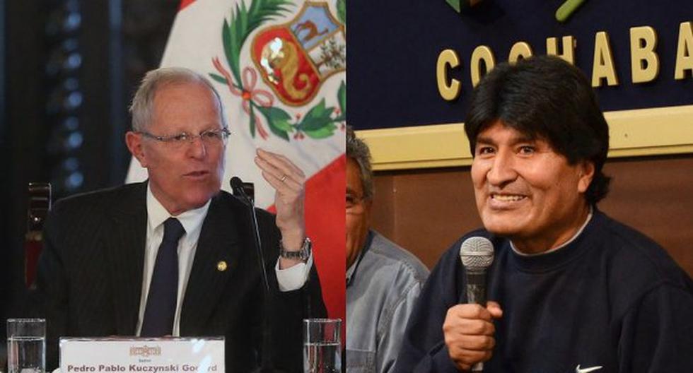 PPK y Evo Morales se reunirán en noviembre. (Foto: Andina/EFE)