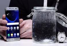 Samsung Galaxy S7 fue sumergido en agua por 16 horas y quedó así