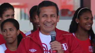 Lima 2019: Humala se compromete a "apoyar más a nuestros deportistas"