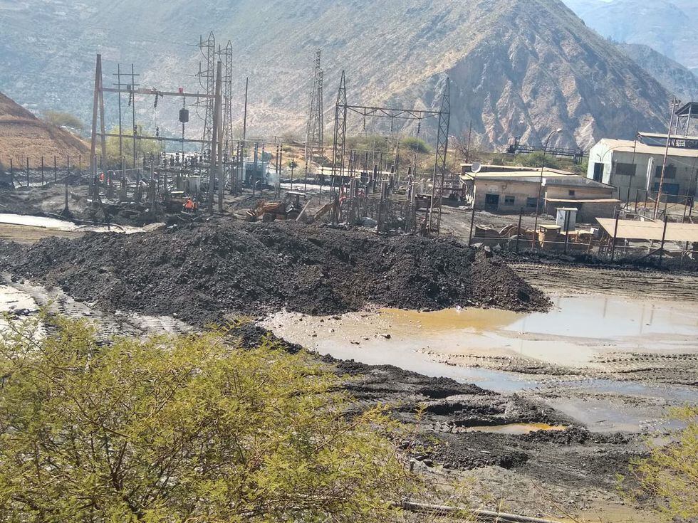 El derrame de la relavera de Cobriza ha detenido la producción en esta mina (Foto: Difusión)