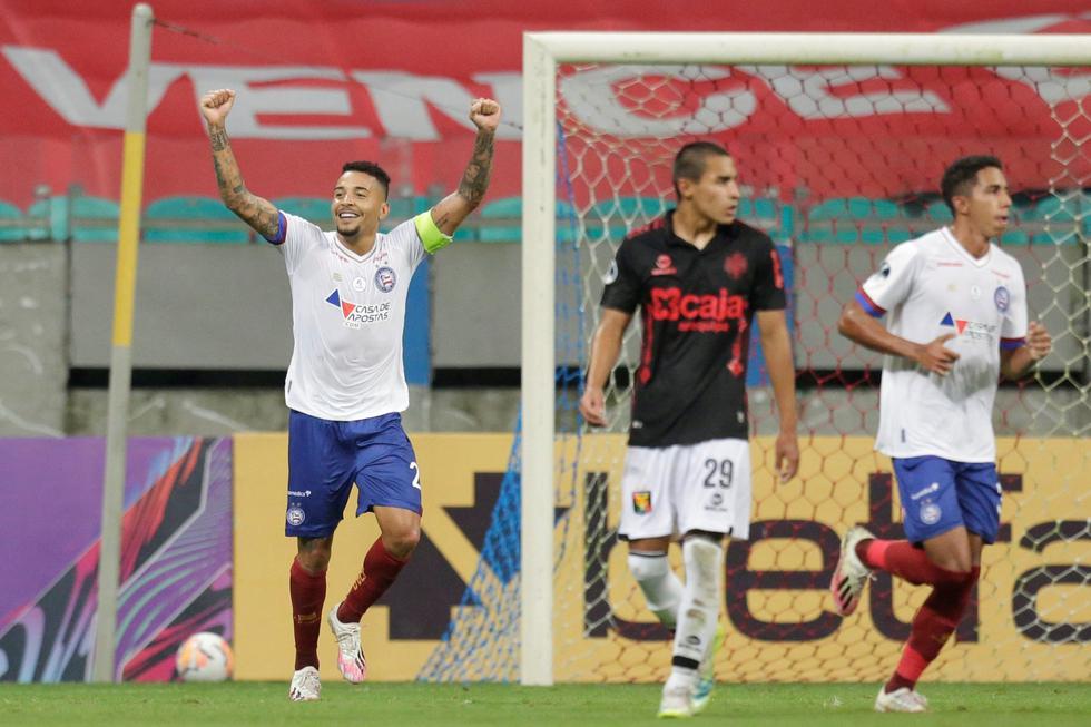 Bahía enfrentó a Melgar por la Copa Sudamerica