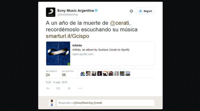 Gustavo Cerati fue recordado así por sus amigos vía Twitter - 8