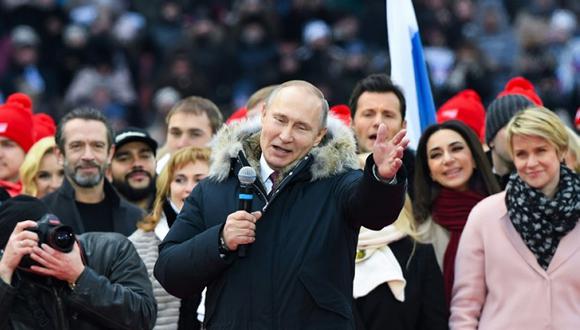 Vladimir Putin, presidente de Rusia. (Foto: AFP)