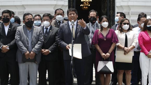 La bancada Perú Libre asegura que buscan instrumentalizar la fiscalía para colocar "una nueva gobernante". | Foto: Jorge Cerdan / @photo.gec (Archivo)