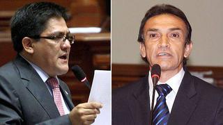 Fujimoristas Héctor Becerril y Aldo Bardalez acudieron a Comisión de Ética