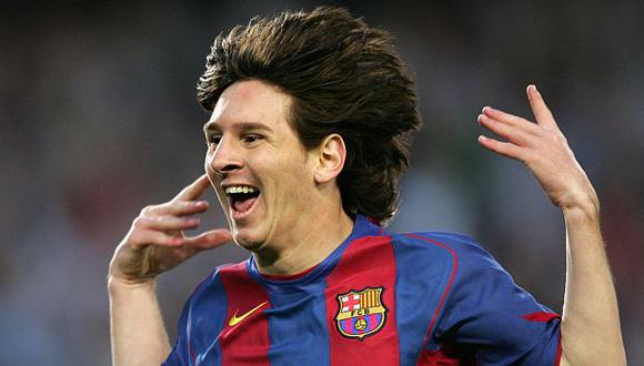 Lionel Messi celebra 15 años de su primer gol con el FC Barcelona. (Foto: AFP)