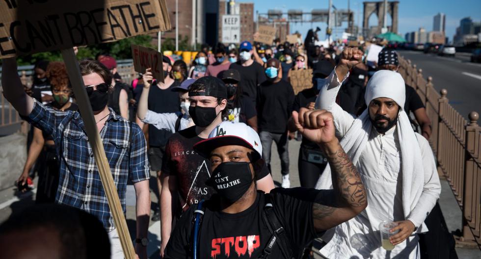 Las protestas en Estados Unidos continúan tras las muertes de personas afroamericanas en manos de policías. (Foto referencial: Xinhua)