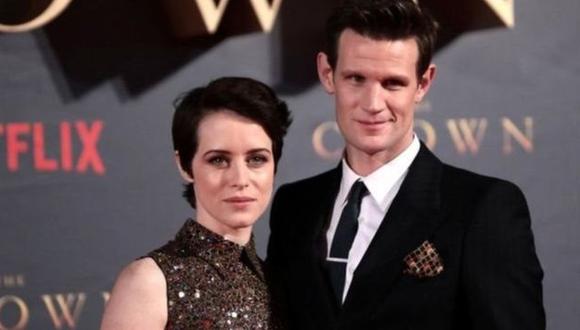 Claire Foy y Matt Smith formaron parte de las primera y segunda parte de la serie "The Crown". (Foto: Reuters)