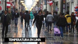 Lo último de la Temperatura en Lima este, 24 de mayo