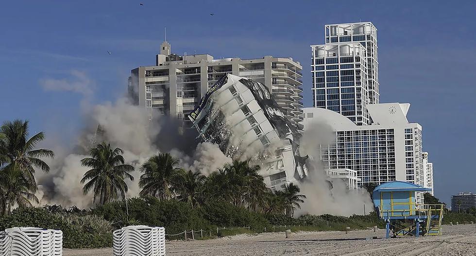 Goodbye Deauville: the Miami Beach hotel that hosted JFK and the Beatles was demolished |  VIDEO
