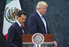 Trump y Peña Nieto conversan en medio de polémica por muro fronterizo