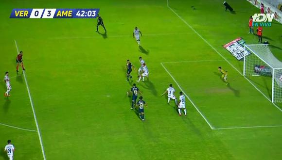 América vs. Veracruz: así fue el 3-0 de Cecilio Domínguez | VIDEO | EN VIVO