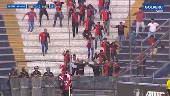 Alianza vs. Melgar EN VIVO: arequipeños empataron en Matute con doblete de Sánchez en cuatro minutos | VIDEO. (Foto: Captura de pantalla)