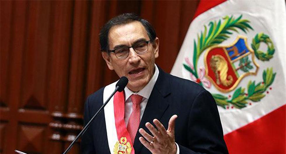Perú. Presidente Martín Vizcarra anuncia que renovará todo el Gabinete Ministerial. (Foto: Agencia Andina)