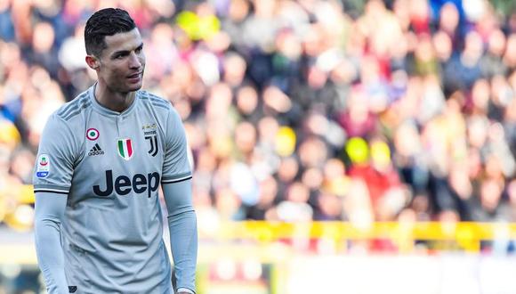 Cristiano Ronaldo recibió la puntuación más baja luego del partido de Juventus. (Foto: AFP)