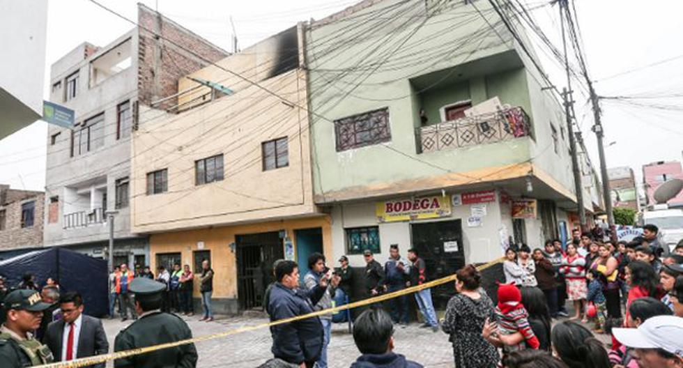 Brindaron asistencia médica y apoyo psicológico a la familia de los dos menores fenecidos en un incendio registrado ayer en el distrito de San Luis. (Foto: Andina)