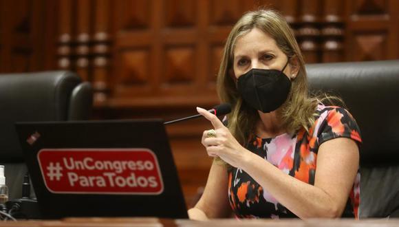 También se rechazó por mayoría admitir a debate la moción de censura contra la tercera vicepresidenta del Congreso, Patricia Chirinos. (Foto: Gob.)