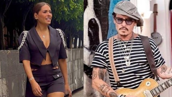 Galilea Montijo confiesa que su ‘crush’ es Johnny Depp: “Si lo veo me desmayo”. (Foto: Instagram).