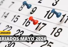 Feriados de mayo 2024 en Perú: Revisa el calendario con los días no laborables del mes