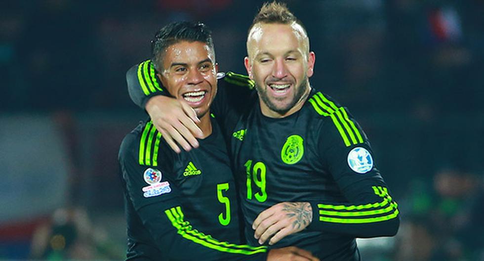 La selección mexicana celbrando uno de sus goles (Foto: Getty Images)