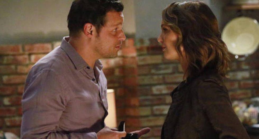 Dustin Chambers es Alex y Camilla Luddington es Jo en 'Grey's Anatomy' (Foto: ABC)