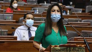 Denuncian a Patricia Chirinos ante la Comisión de Ética por “acusaciones infundadas” contra Pedro Castillo