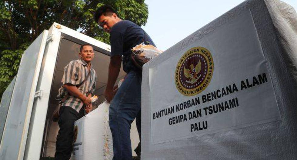 La base militar de Halim Perdanakusuma de la Fuerza Aérea de Indonesia ya envió más de 42 toneladas de donaciones a las víctimas del tsunami y el terremoto de Sulawesi Central. (Foto: EFE)