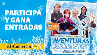 "Aventuras congeladas": participa en Facebook y gana entradas