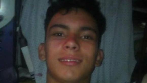 Rufo Antonio Chacón tiene 16 años. Foto: TWITTER @FRANKLYNDUARTE_ vía BBC Mundo