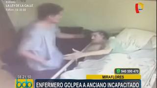 Denuncian a enfermero por golpear a anciano [VIDEO]