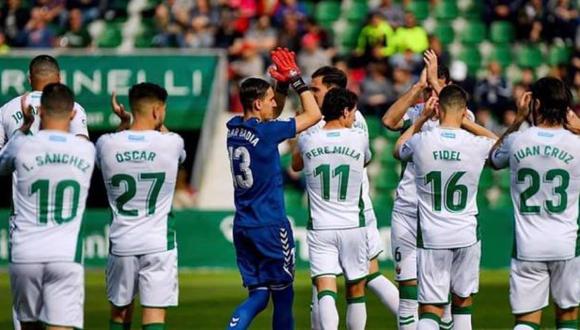 Elche tiene, momentáneamente, el último cupo para los play-offs de ascenso. (Foto: Elche CF)