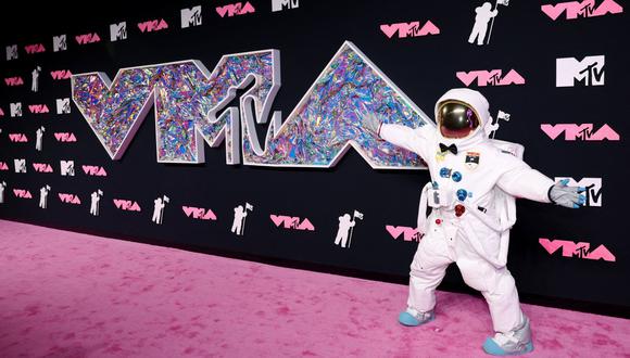 La alfombra de los MTV Video Music Awards.