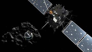 Rosetta y el cometa 67P en el punto más cercano al Sol